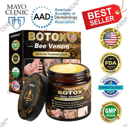 đđFlash Sale - â¨ODEIUN⢠BOTOX Bee Venom All-in-one Treatment Cream đĽ LAST DAY 80% OFF đđ